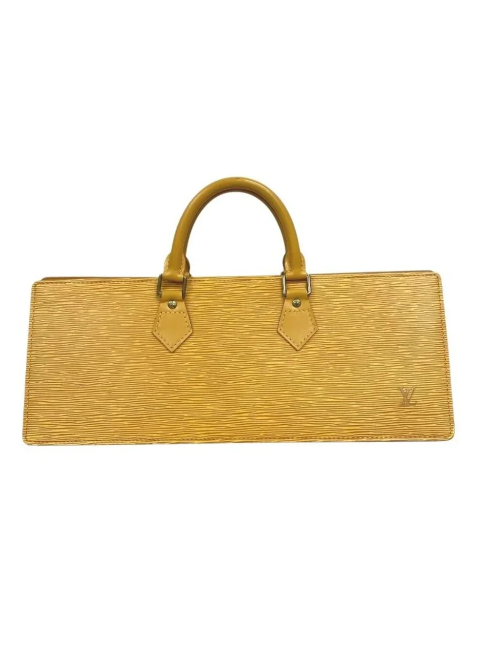 Louis Vuitton Sac Triangle Epi Handbag Leather